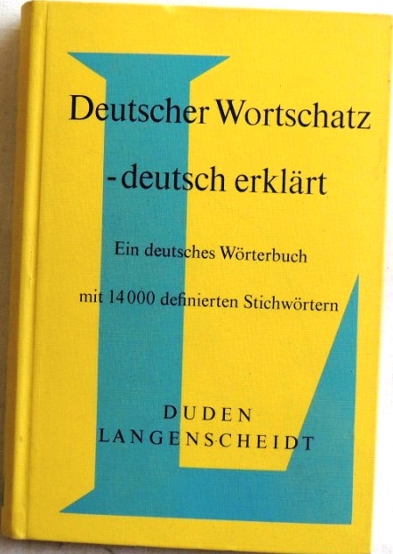 German Vocabulary List General book