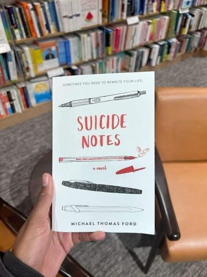 sucide notes book