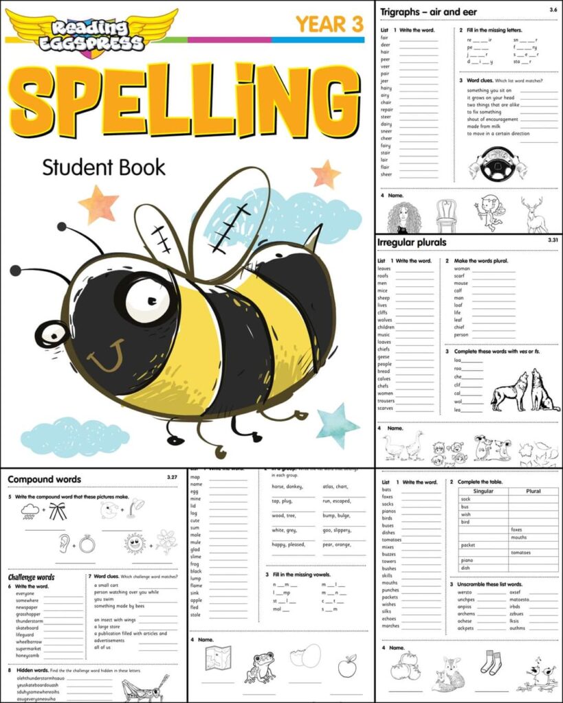 spelling student book