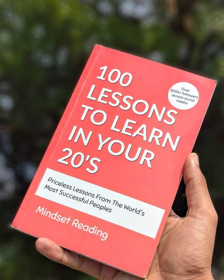 100 lessons to learn in your 20s