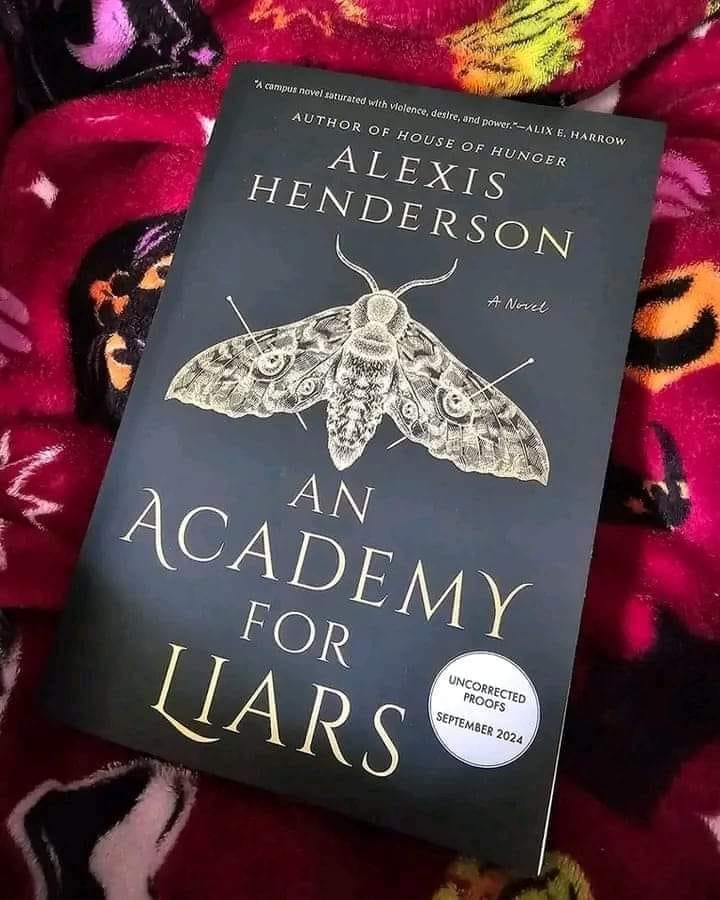 PDF Book An Academy for Liars by Alexis Henderson